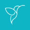 Hummingbird Logo Blue 