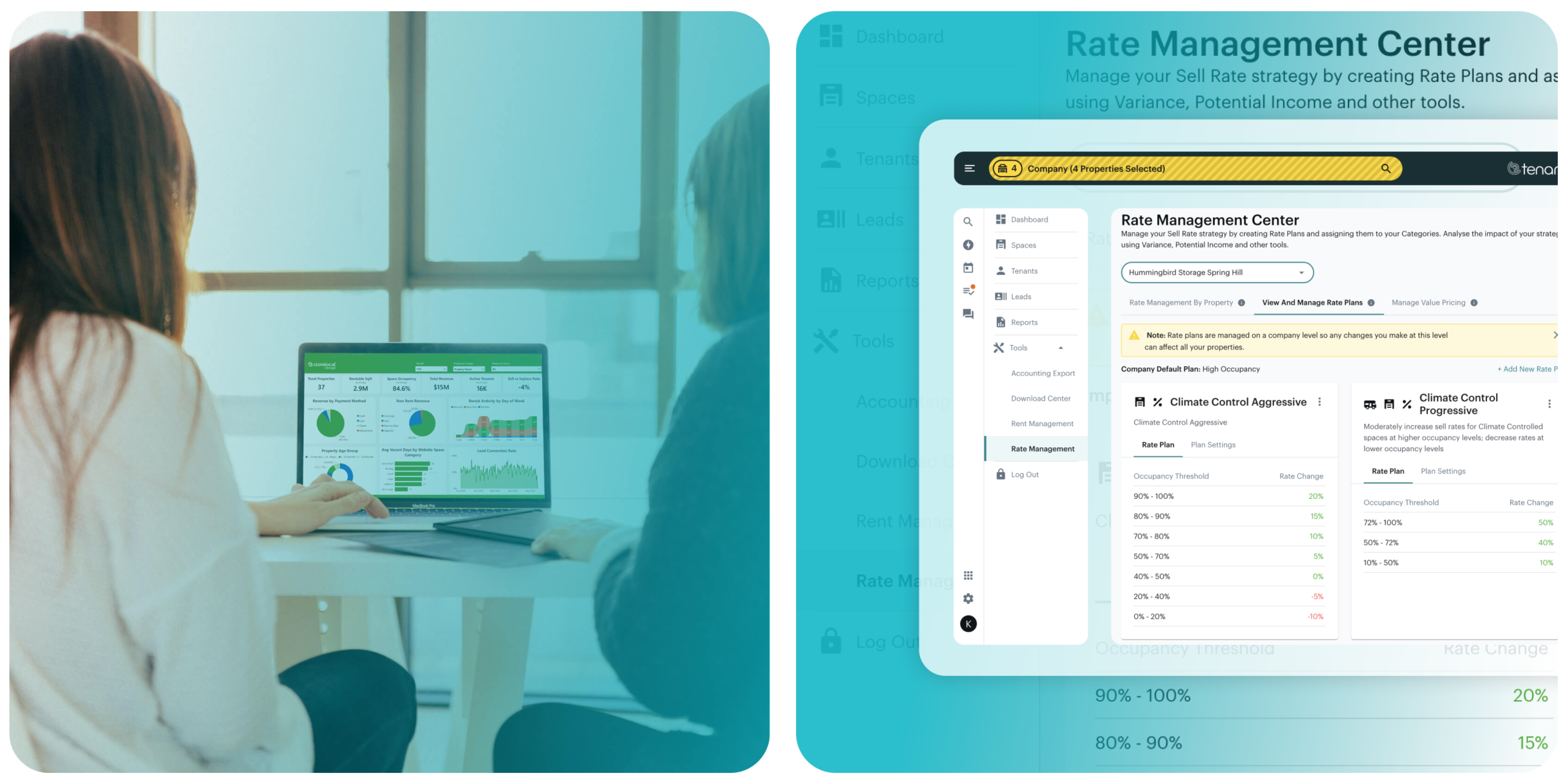 Rate Management Center and Reporting Dashboards